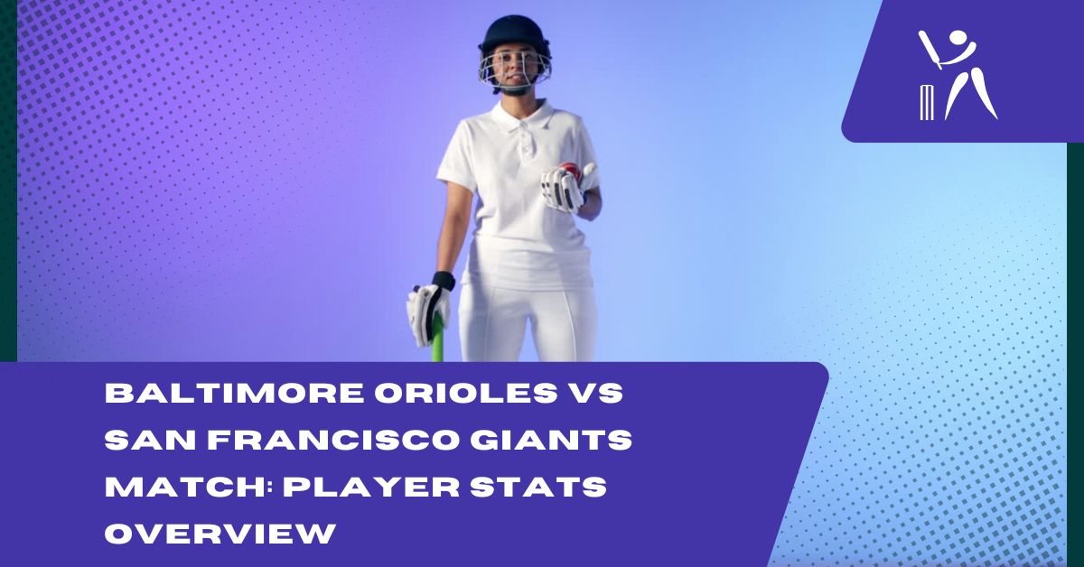 Baltimore Orioles vs San Francisco Giants Match Player Stats