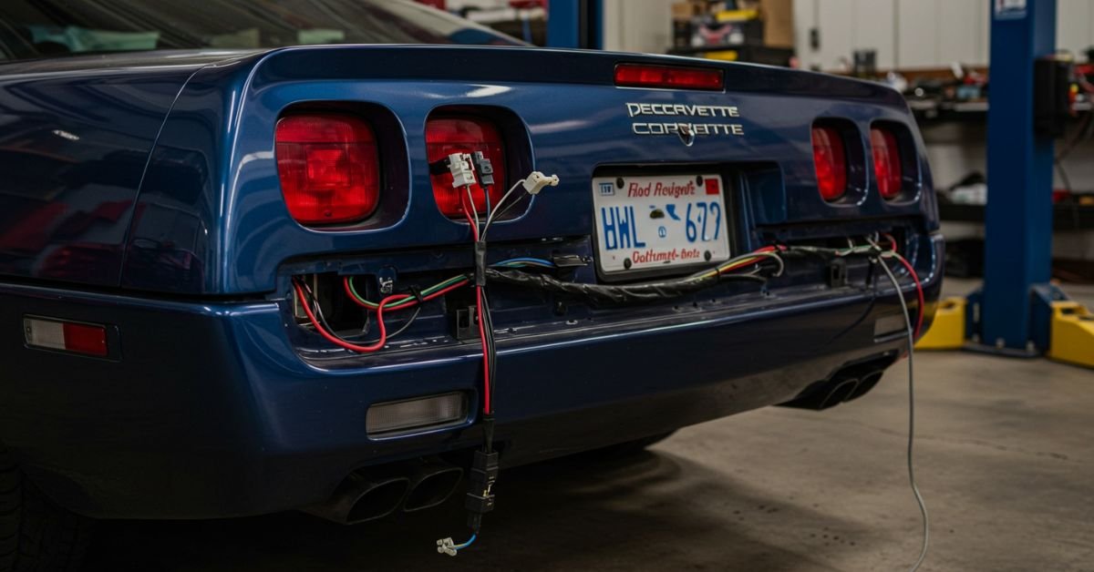 1992 Corvette Tail Lights Removal & LED Load Resistor Installation